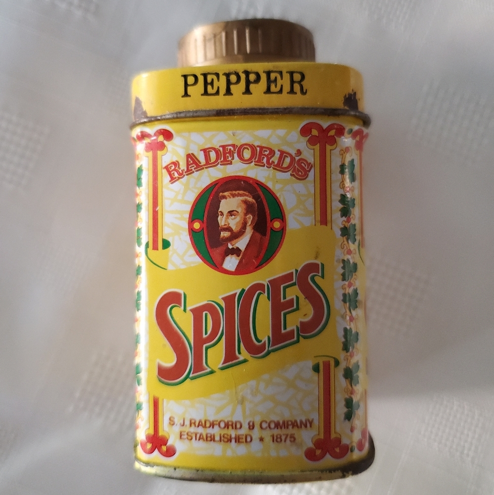 Vintage Bradford Spices Pepper